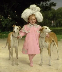 Alice Antoinette de la Mar, fünf Jahre alt